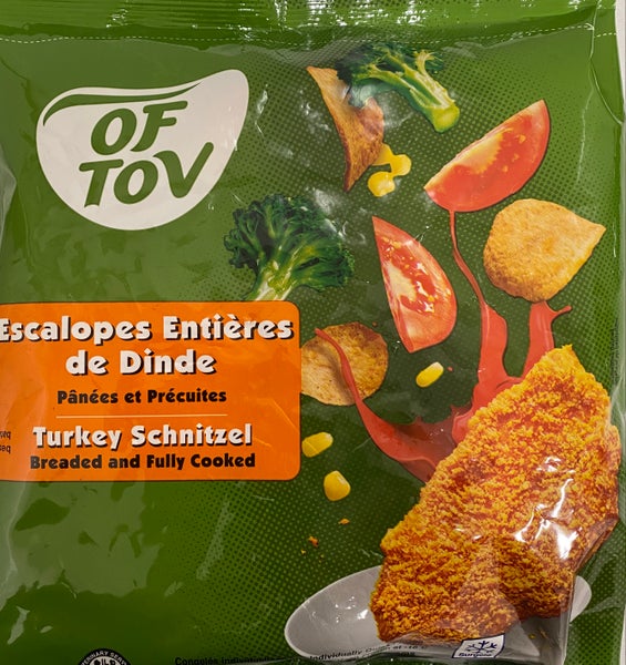 Of Tov kalkkunan schnitzel 600g