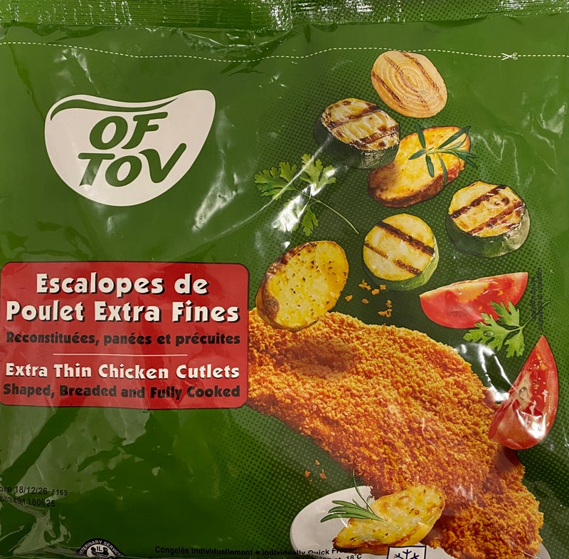 Of Tov kana extra ohut schnitzel 600g